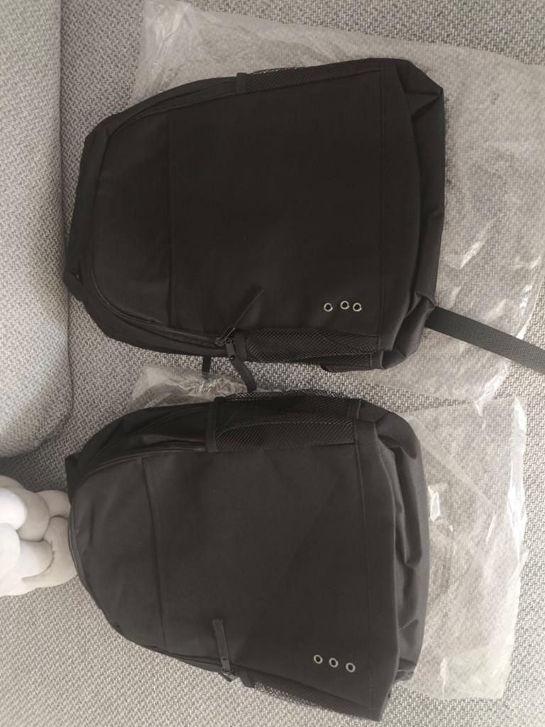 2x zwarte rugtassen/ reistas underseater 30x40 x18 (20 cm), Overige merken, Nieuw, Ophalen of Verzenden, Minder dan 25 cm