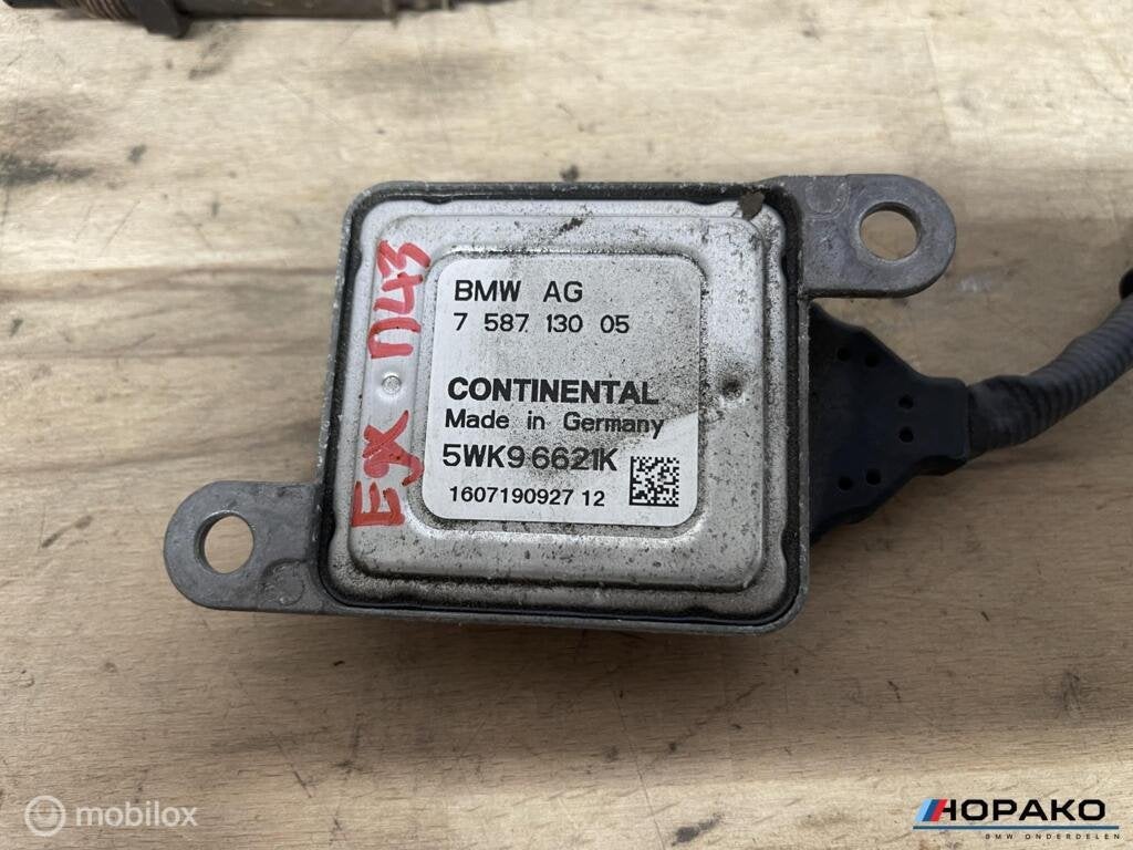 Lambdasonde / NOX sensor 1/3 serie N43  | 7587130 05, Gebruikt, Einsteinlaan 5 rijswijk, Bmw, Ophalen of Verzenden