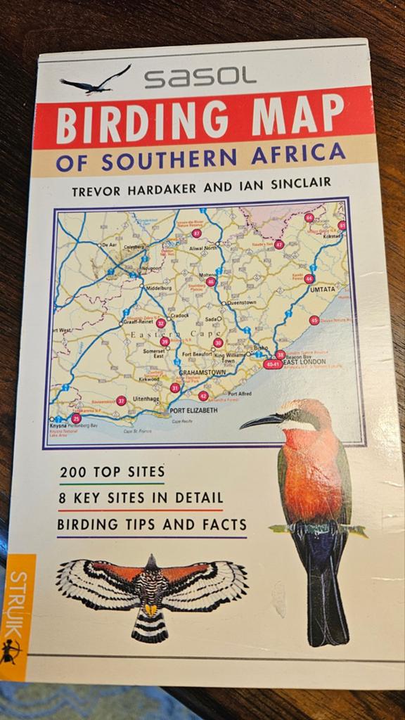 Vogelkaart zuid afrika, Boeken, Ophalen of Verzenden, Natuur algemeen