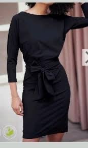 LaDress Carla jurk travelstof zwart/navy met sash xxs-xl, Zwart, Maat 46/48 (XL) of groter, Ophalen of Verzenden, Zo goed als nieuw