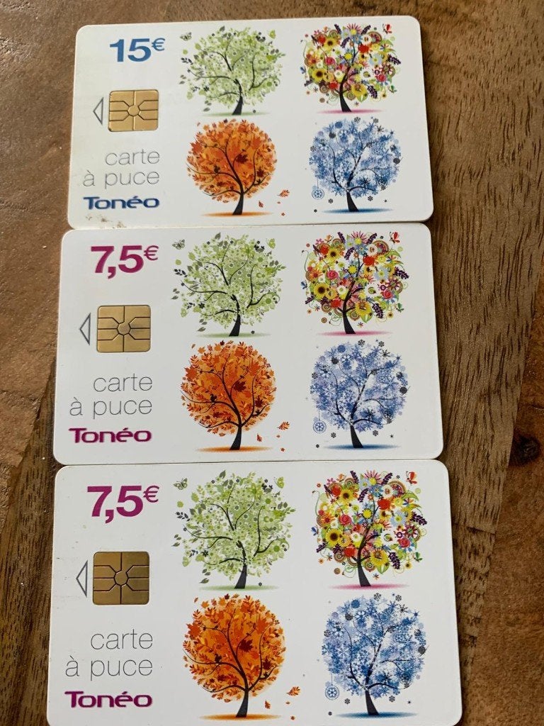 Telefoon Chipkaart Frankrijk 3x, Verzenden, Nederland