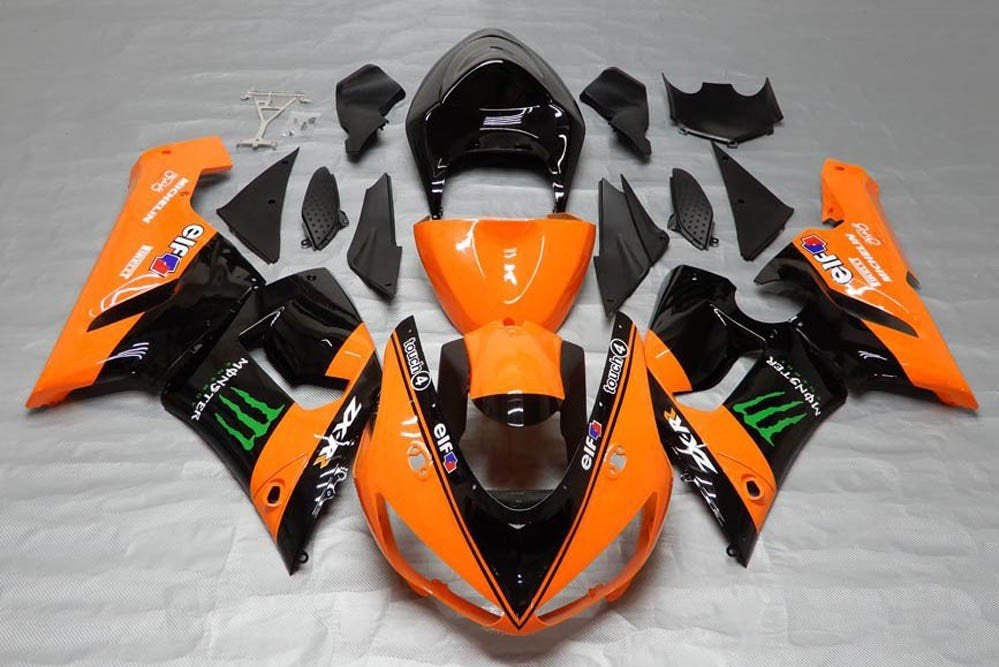 Motorfiets AVDB kuipdelen voor KAWASAKI ZX6R ZX6RR 2005 2006, Ophalen of Verzenden