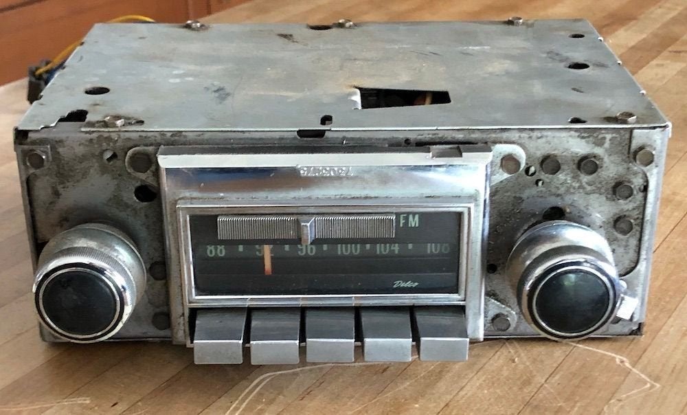 Corvette C3 Delco radio, Ophalen of Verzenden, Gebruikt