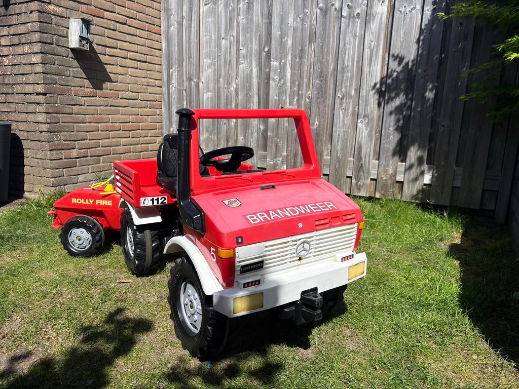 Brandweer trapauto, Ophalen, Zo goed als nieuw, Overige merken