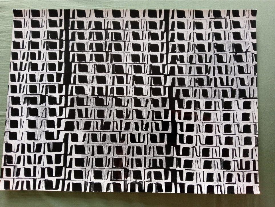Piet Goede Zero Nul stijl foto jaren 50-60, Antiek en Kunst, Kunst | Tekeningen en Foto's, Ophalen of Verzenden