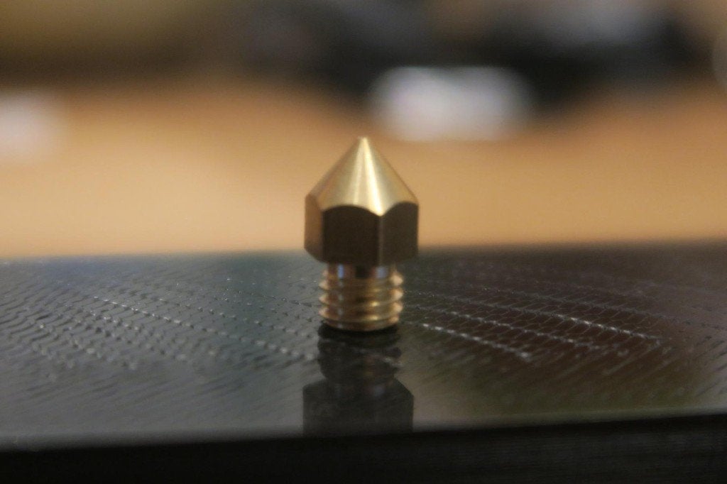 Ongebruikte nozzle voor CraftBot plus 3D Printer 0,4 mm, Computers en Software, Ophalen of Verzenden, Nieuw