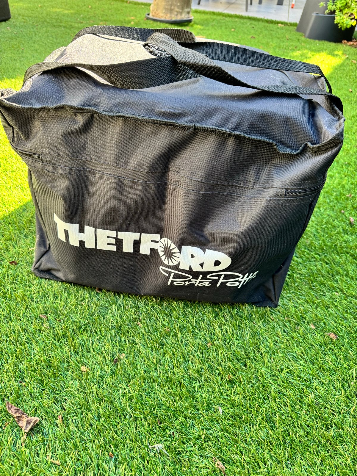 Thetford Porta Potti 345 draagbaar toilet met draagtas, Ophalen, Gebruikt