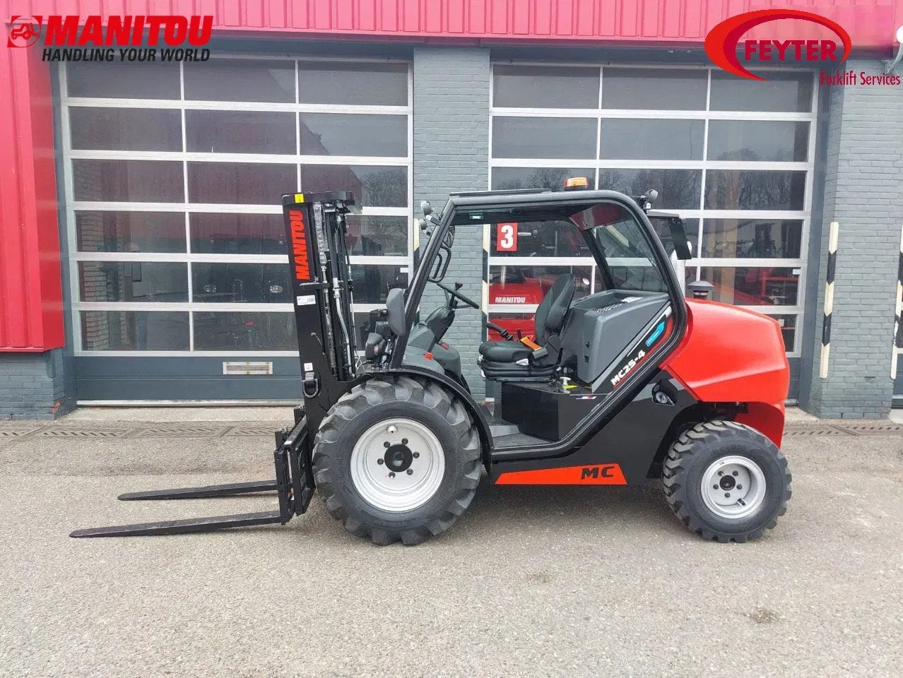 Manitou MC25-4 MC25-4 / NIEUW / LEASE VANAF €799 per maand, 2000 tot 3000 kg, Diesel, Ruwterrein, Manitou