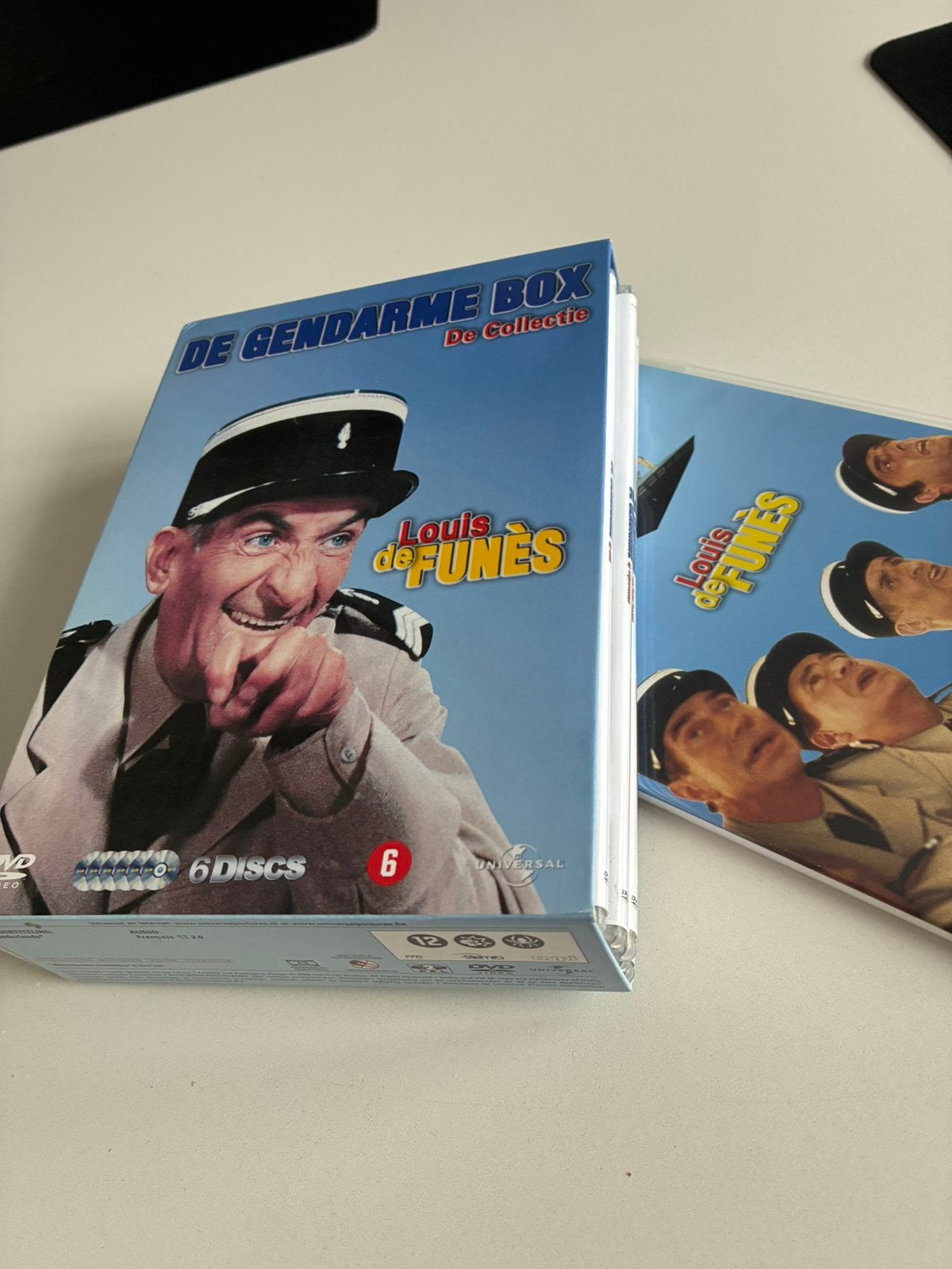 Louis de Funès De Gendarme Box 6 dvd’s, Ophalen, Zo goed als nieuw