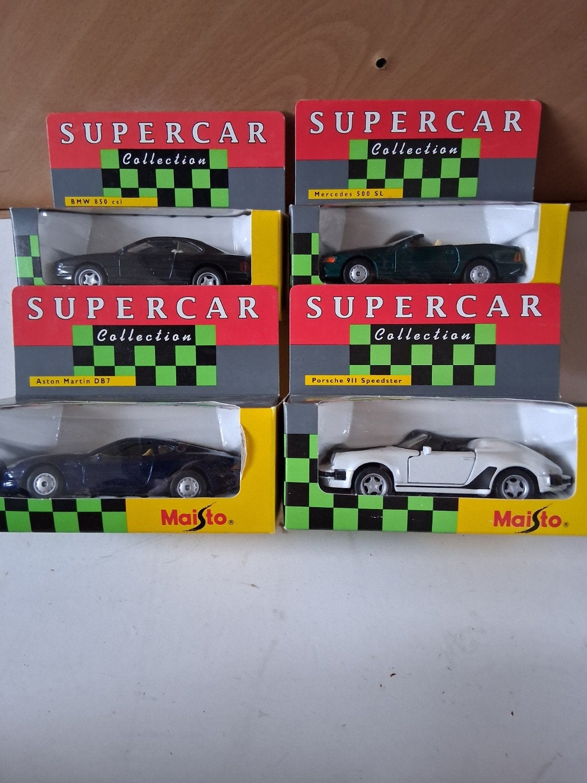 Maisto Supercar Collection - 8 modelauto's in doos, Ophalen of Verzenden, Nieuw, Auto, Overige merken
