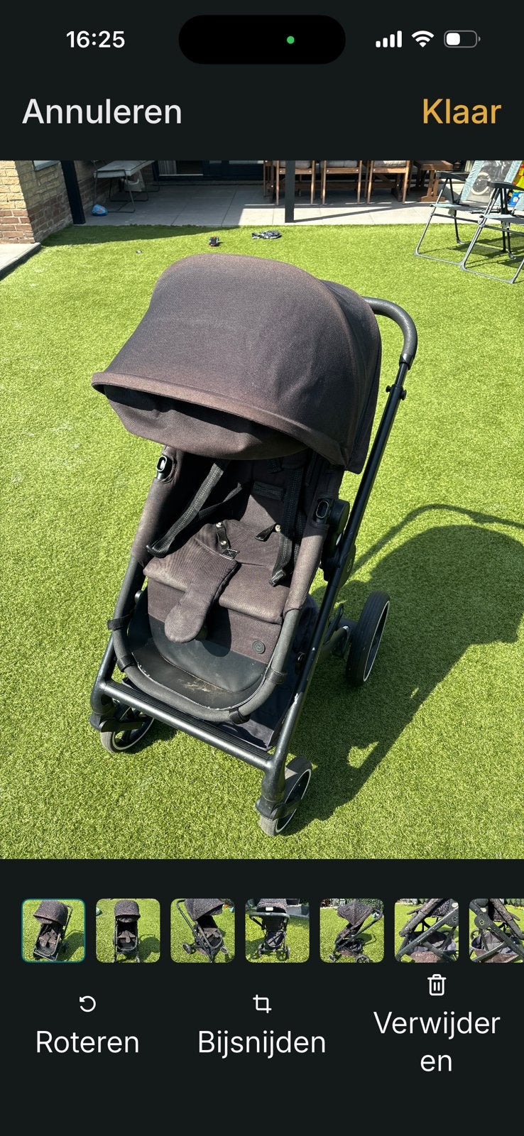 Kinderwagen cybex balies S 2 in 1, Gebruikt, Combiwagen, Verstelbare duwstang, Ophalen