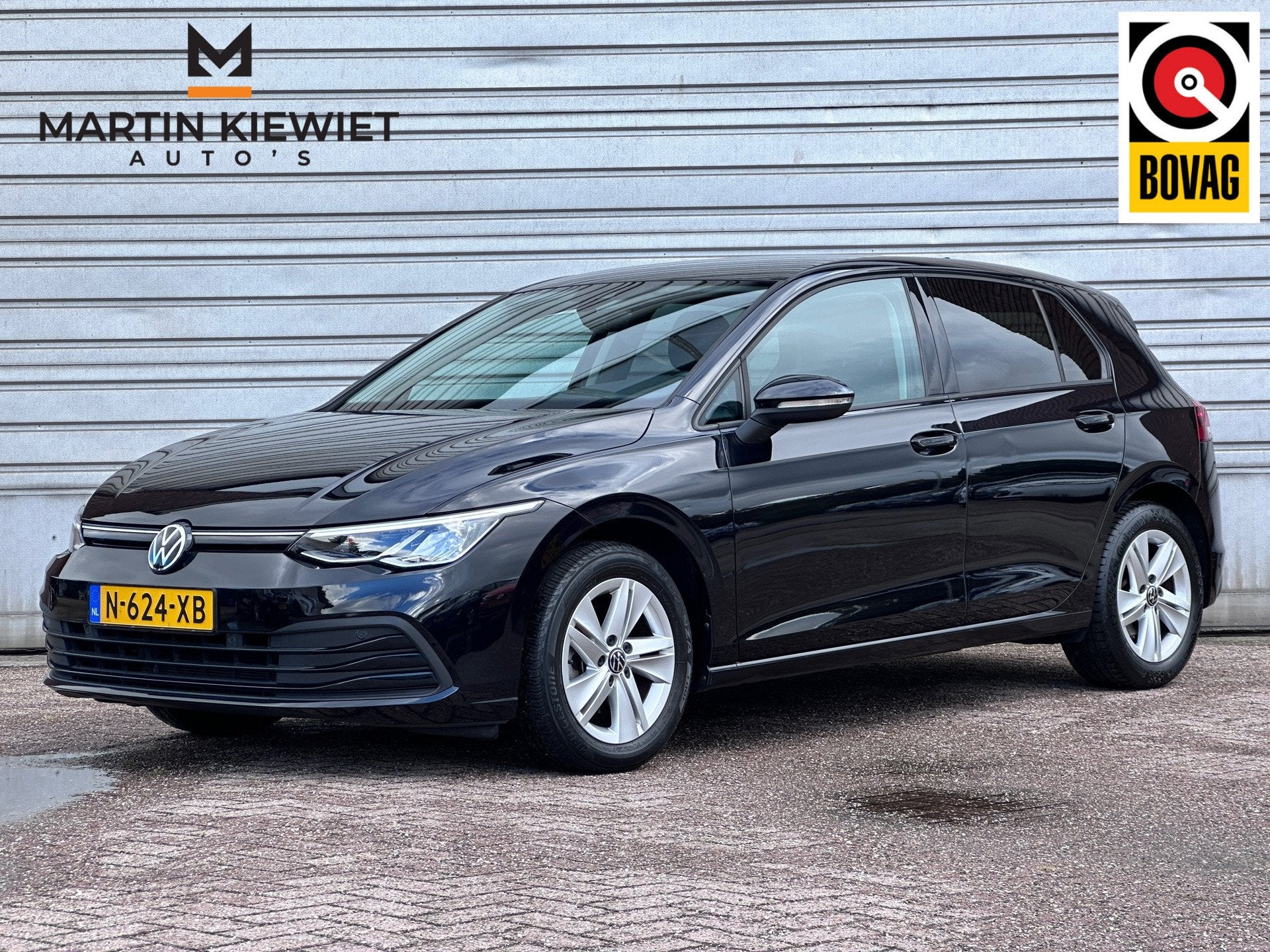 Volkswagen Golf 1.0 eTSI Life|Stoelverwarming|ACC|Navigatie, Auto's, Dealer onderhouden, Stof, Gebruikt, Bedrijf
