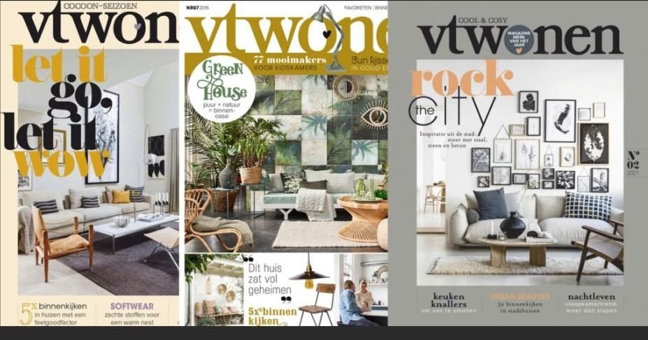 magazines  VT WONEN  interieur styliste woonmagazines, Boeken, Tijdschriften en Kranten, Ophalen of Verzenden, Zo goed als nieuw