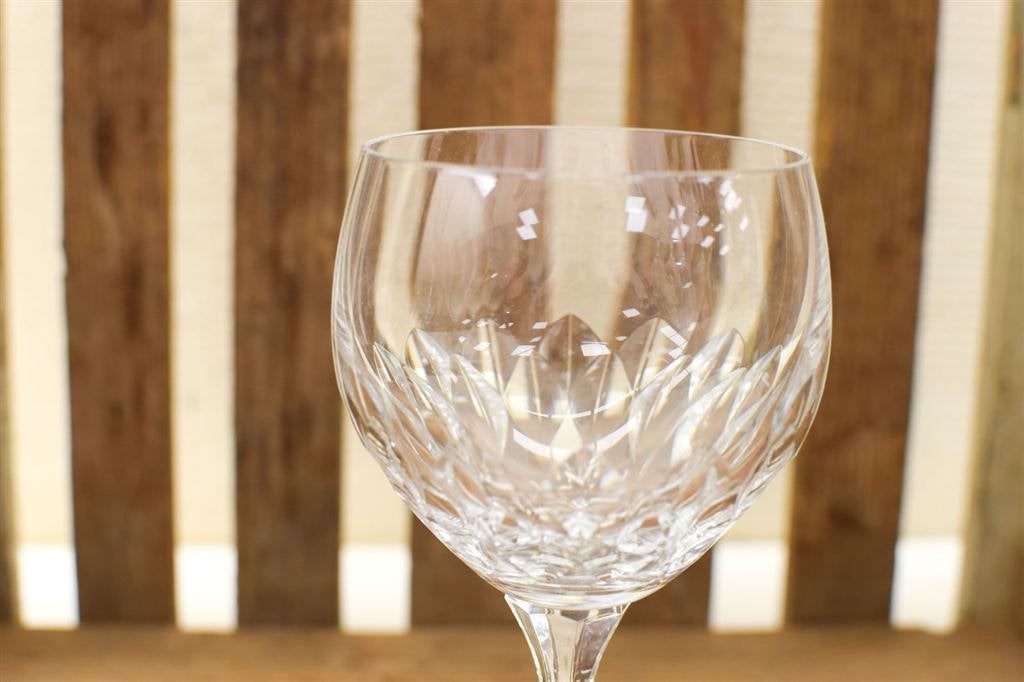 6 stuks Schott Zwiesel glazen wijnglazen op voet 50266, Verzamelen, Ophalen of Verzenden, Gebruikt, Bierglas