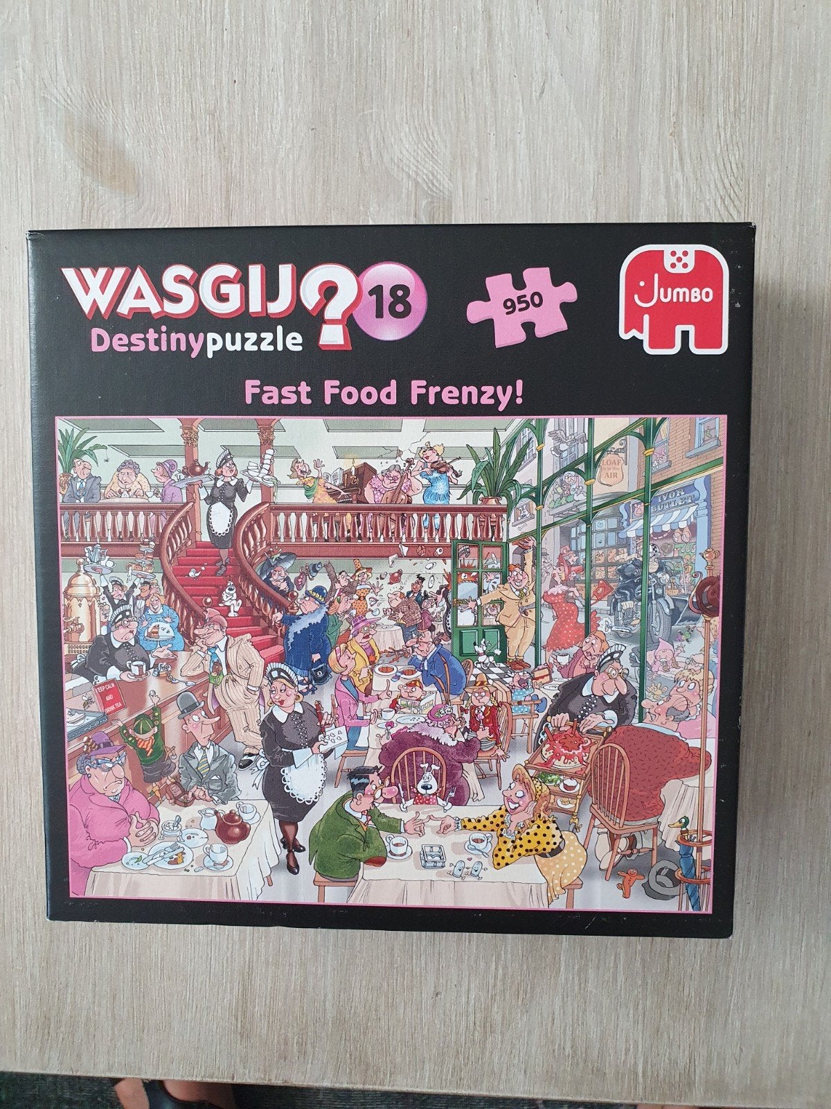 7 stuks Wasgij?puzzels, Hobby en Vrije tijd, Denksport en Puzzels, Zo goed als nieuw, Legpuzzel, 500 t/m 1500 stukjes, Ophalen of Verzenden