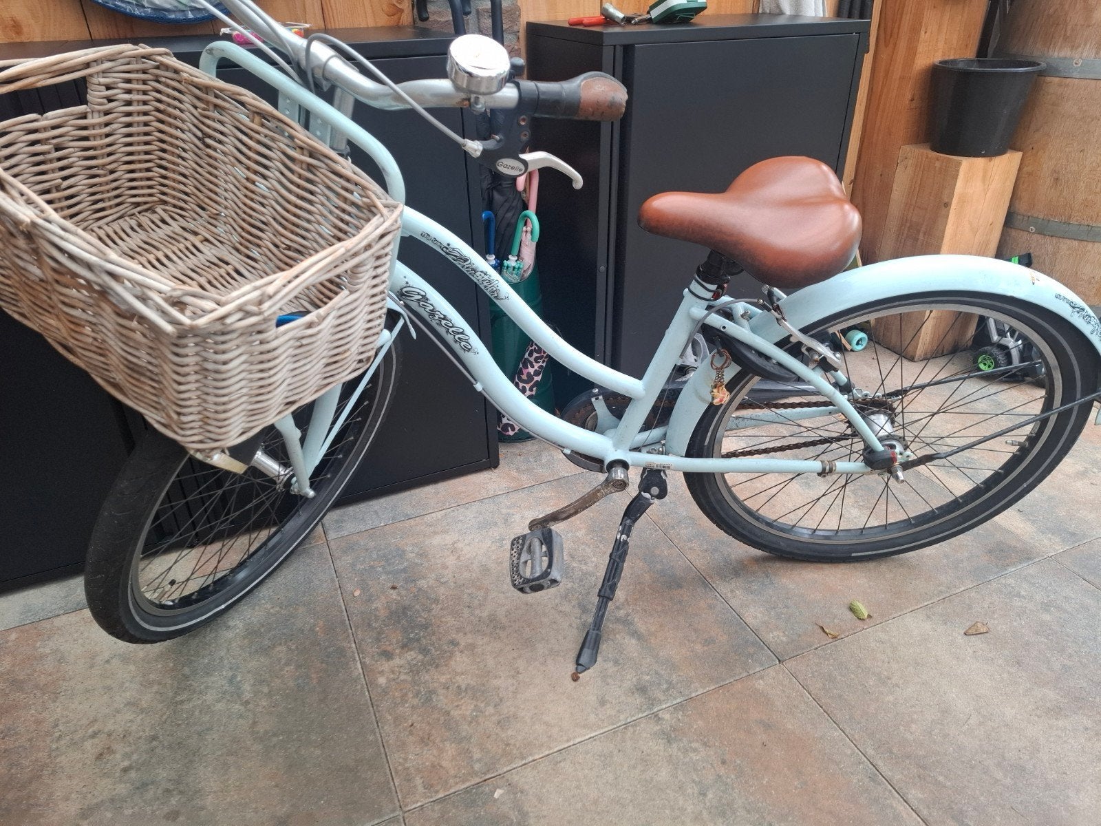 Gazelle Miss Grace kinderfiets - 24 inch, Fietsen en Brommers, Ophalen, Velgrem, Handrem, Gazelle