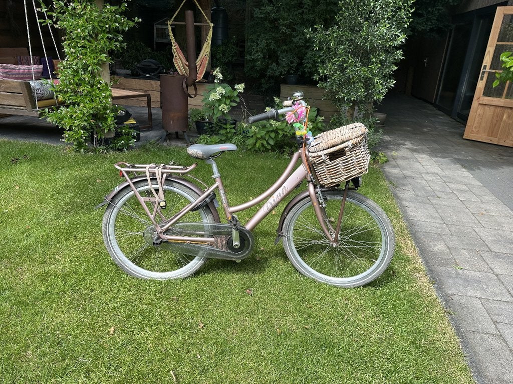 Batavus Diva kinderfiets, Fietsen en Brommers, Ophalen, Terugtraprem, Gebruikt, Versnellingen