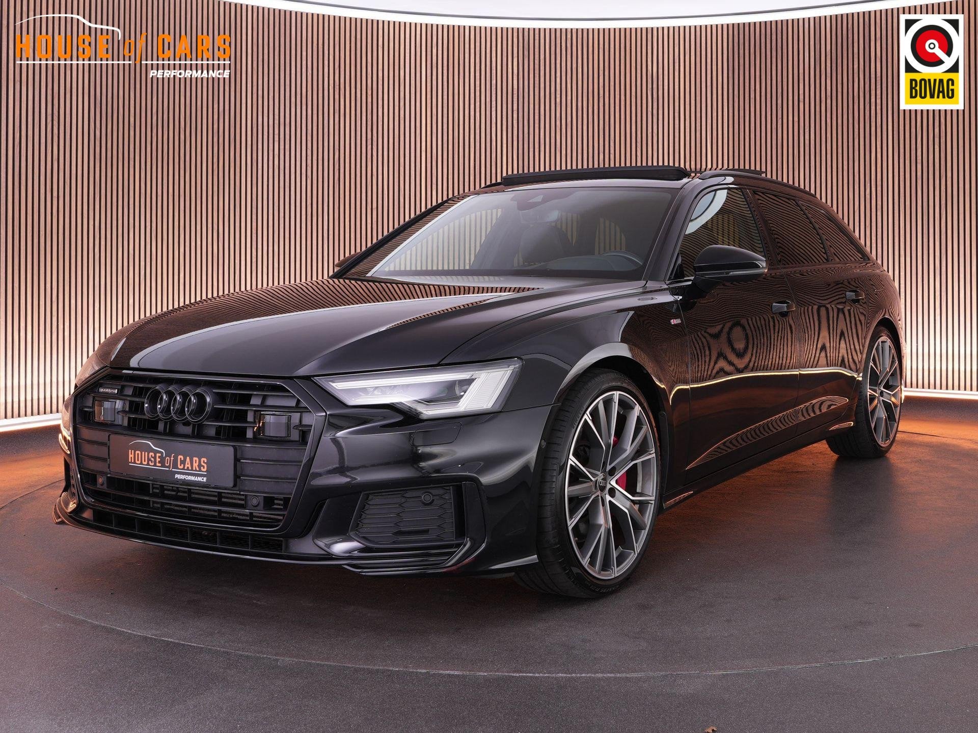 Audi A6 Avant 55 TFSI e 367pk quattro Pro Line S Competition, Automaat, Gebruikt, 4 cilinders, Zwart