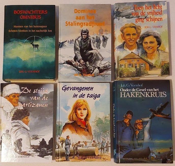 Joh. G. Veenhof - verschillende boeken, Ophalen of Verzenden, Gelezen