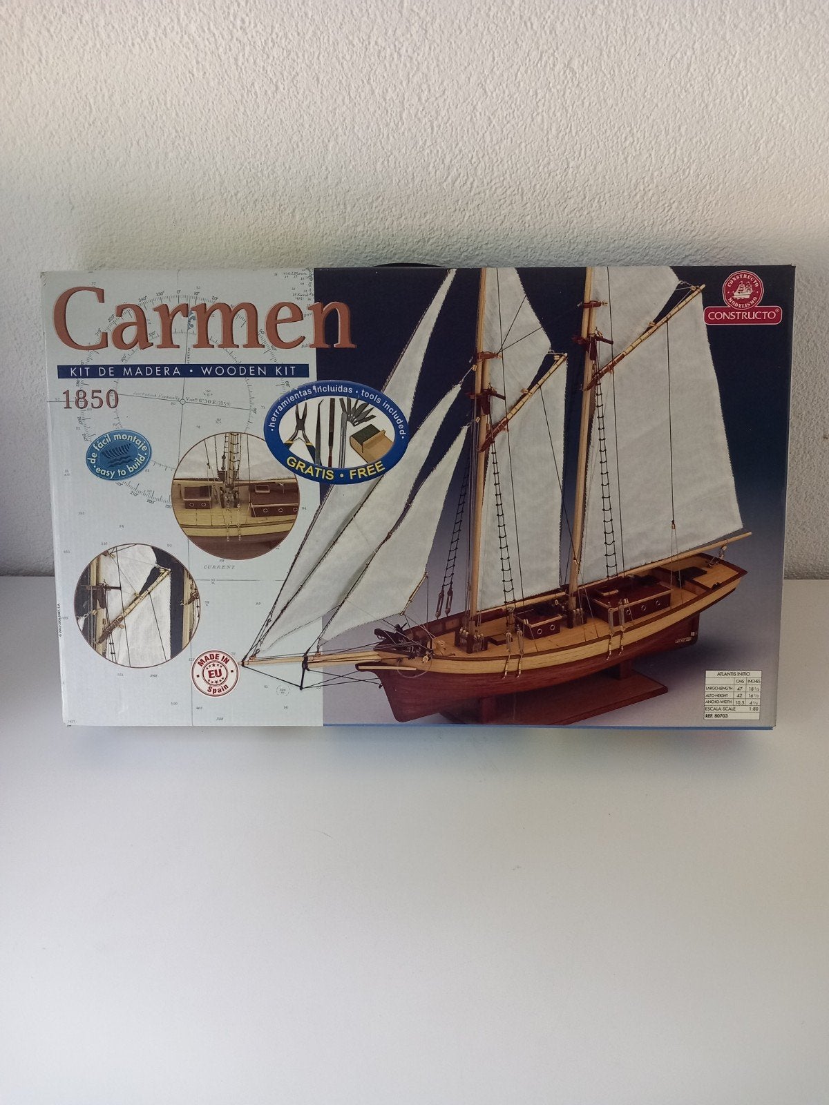 Houten bouwpakket van Constructo, Ophalen of Verzenden, Nieuw, 1:50 tot 1:200, Overige merken