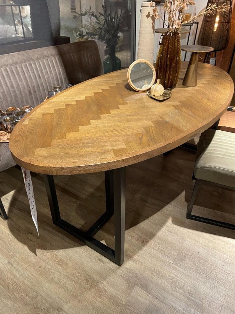 Eettafel Vinito - Ovaal 200 cm - Pronto Wonen, Niet ingevuld, Niet ingevuld, Niet ingevuld