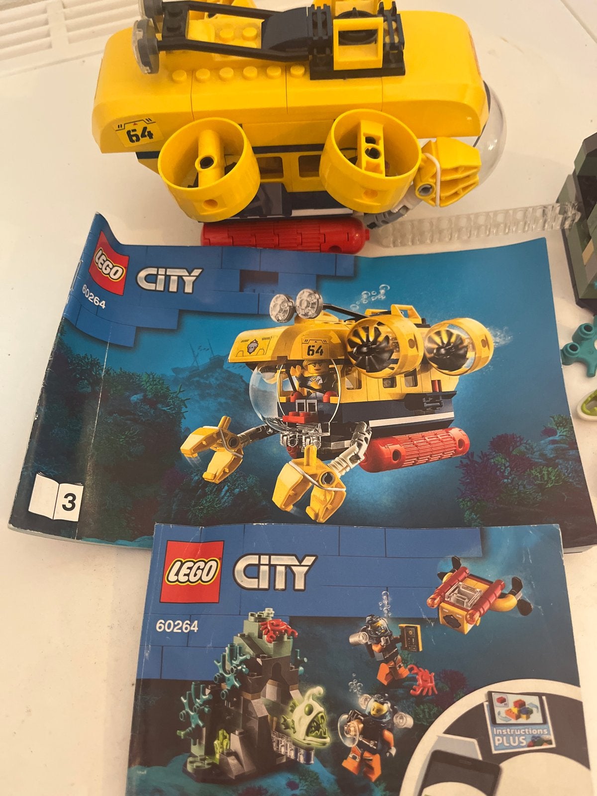 Lego City 60264 Oceaan Onderzoeksschip, City, Lego, Ophalen of Verzenden, Zo goed als nieuw