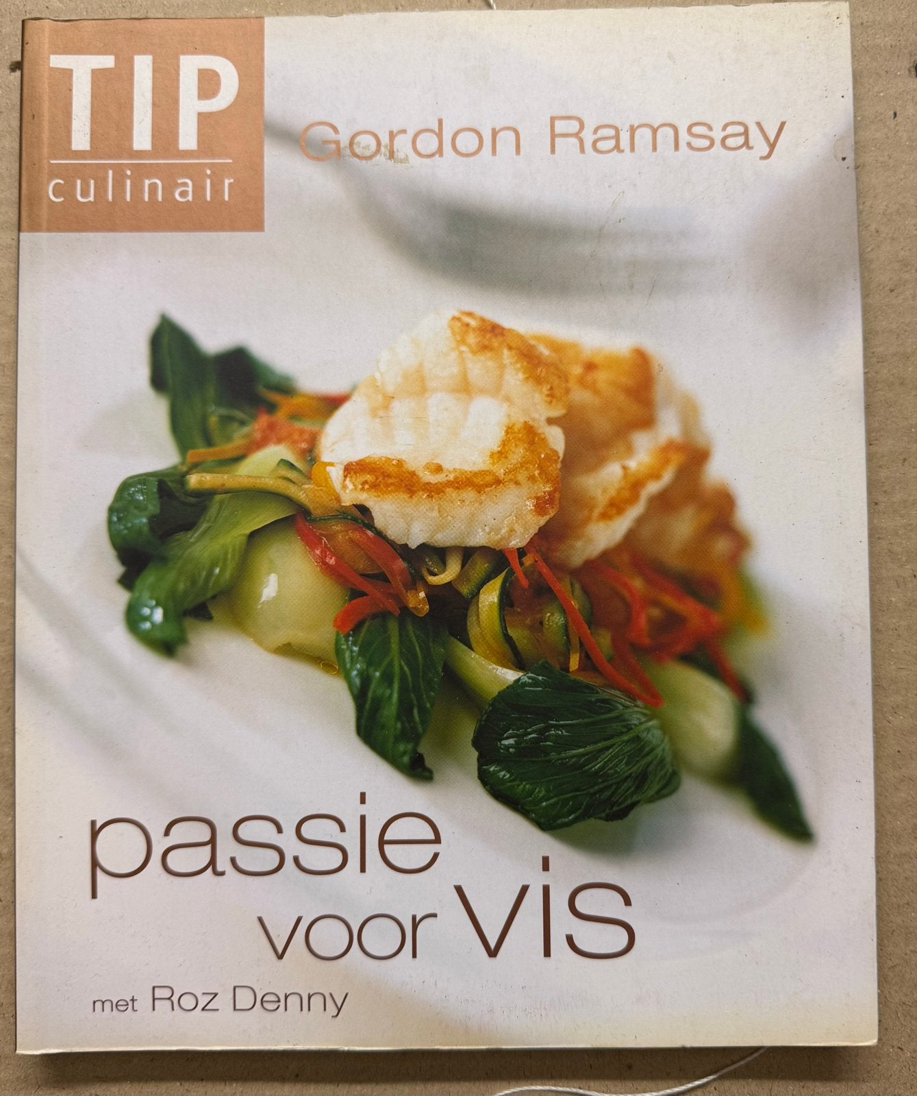 Gordon Ramsay: Passie voor Vis - Kookboek, Boeken, Hoofdgerechten, Ophalen of Verzenden, Zo goed als nieuw, Gezond koken