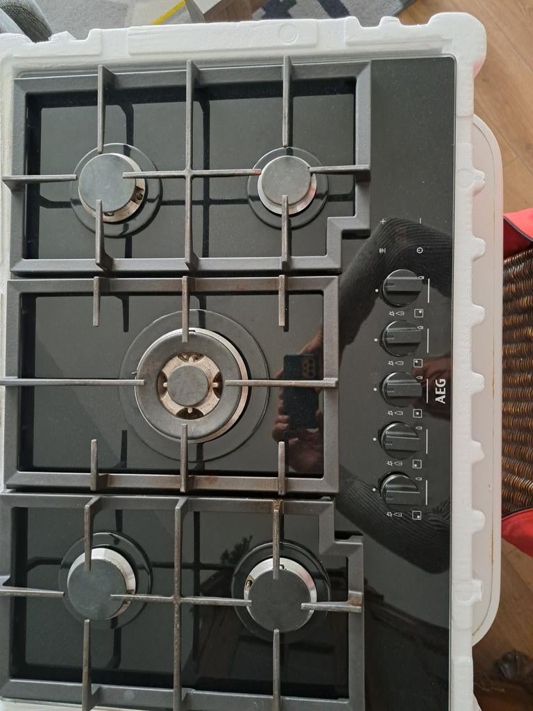 Gaskookplaat, Ophalen of Verzenden, Zo goed als nieuw, Inbouw