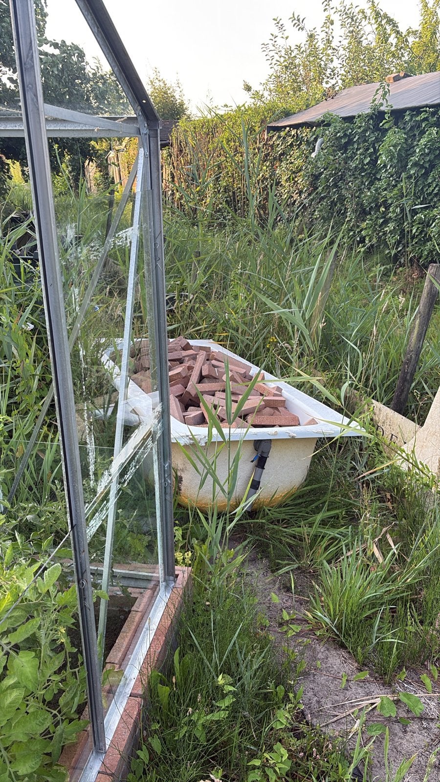 Gratis af te halen: ca. 500 gebruikte steenstrips, Tuin en Terras, Overige materialen, Gebruikt, Overige typen, Ophalen of Verzenden