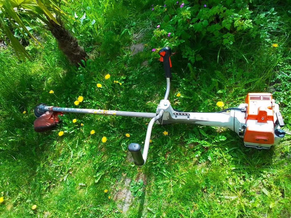 STIHL bosmaaier 550, 3,8 pk met nieuw hakselmes, Ophalen, Benzine