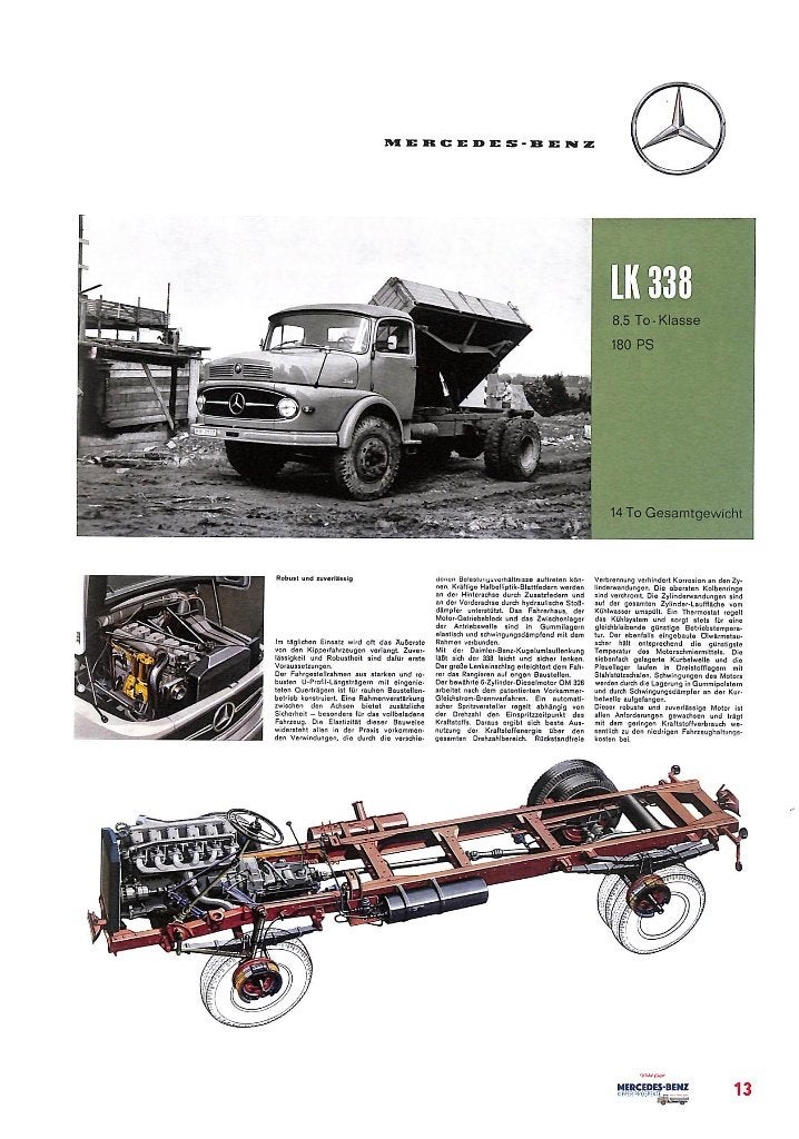 Mercedes-Benz Kipper-Prospekte 1950-1990, Verzenden, Nieuw, Michel Kaiser, Vrachtwagen