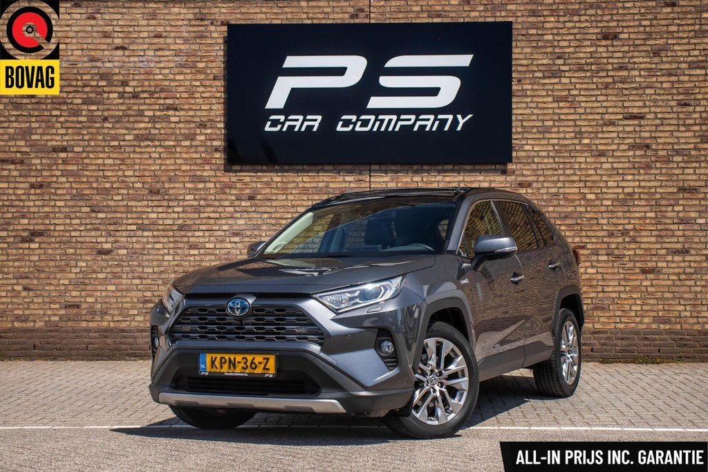 Toyota RAV4 2.5 Hybrid AWD Dynamic, Pano, Leder, JBL, ACC, Auto's, Toyota, Automaat, 12 maanden, Gebruikt, 4 cilinders