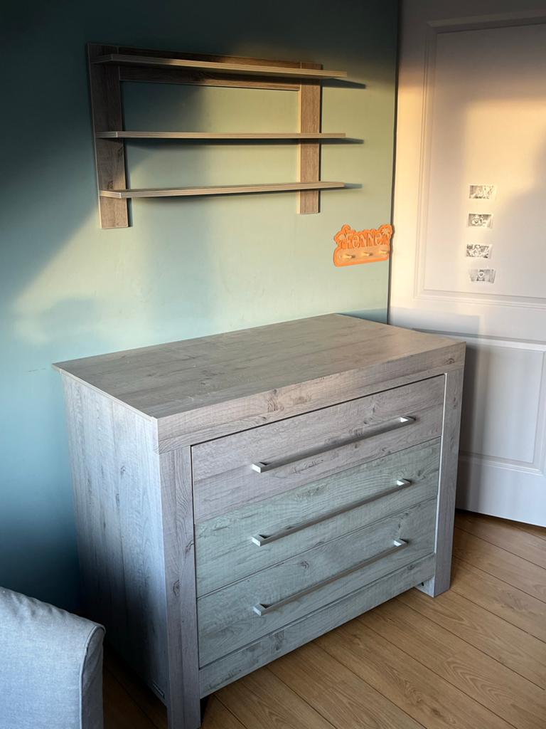Interbaby Florida Kinderkamer compleet; Kast, Bed, Commode, Ophalen, Gebruikt, Jongetje of Meisje