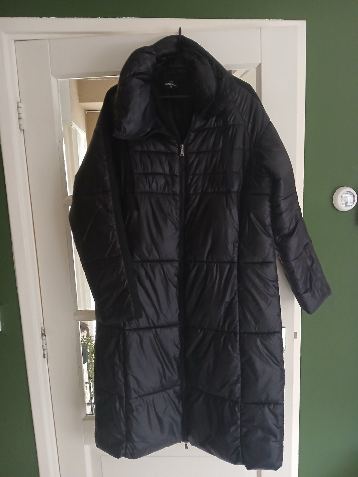 winterjas, Ophalen of Verzenden, Zo goed als nieuw, Maat 46/48 (XL) of groter, Zwart
