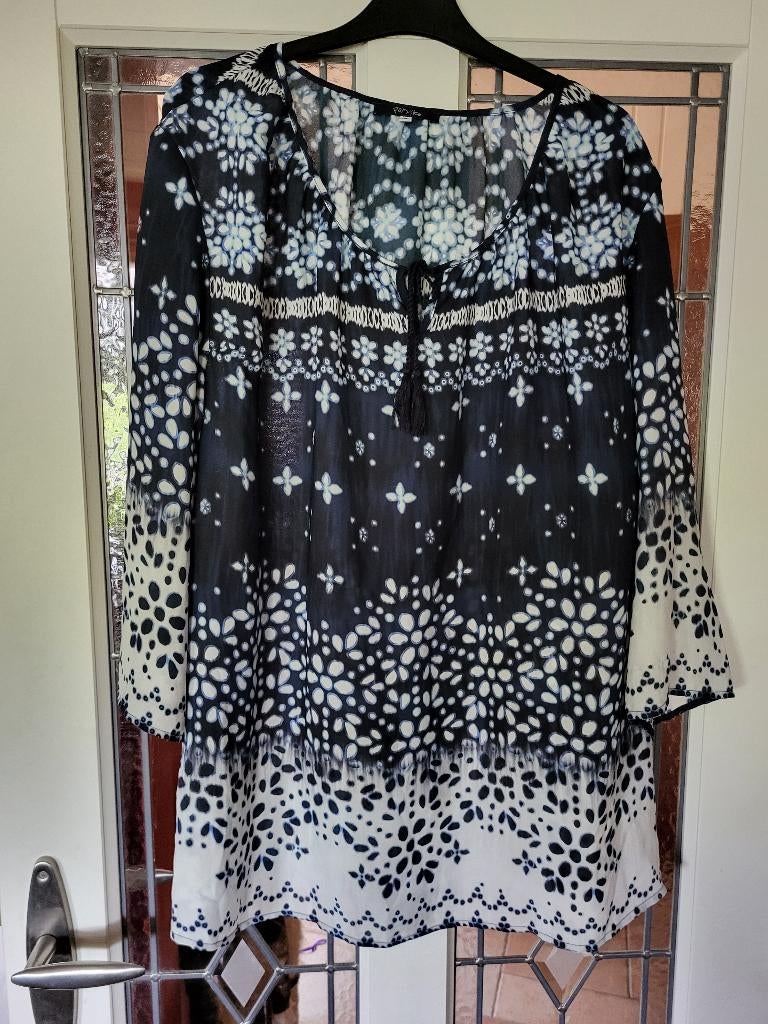 leuke blauwe tuniek Paprika mt 6, Blauw, Blouse of Tuniek, Ophalen of Verzenden, Zo goed als nieuw
