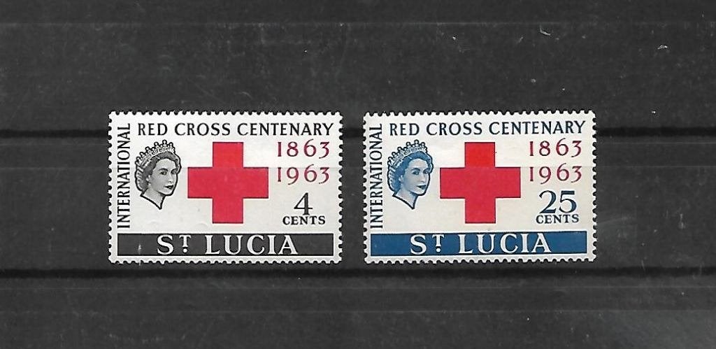 St. lucia  Michel nr. 169-70  Postfris, Postzegels en Munten, Ophalen, Postfris, Overige thema's