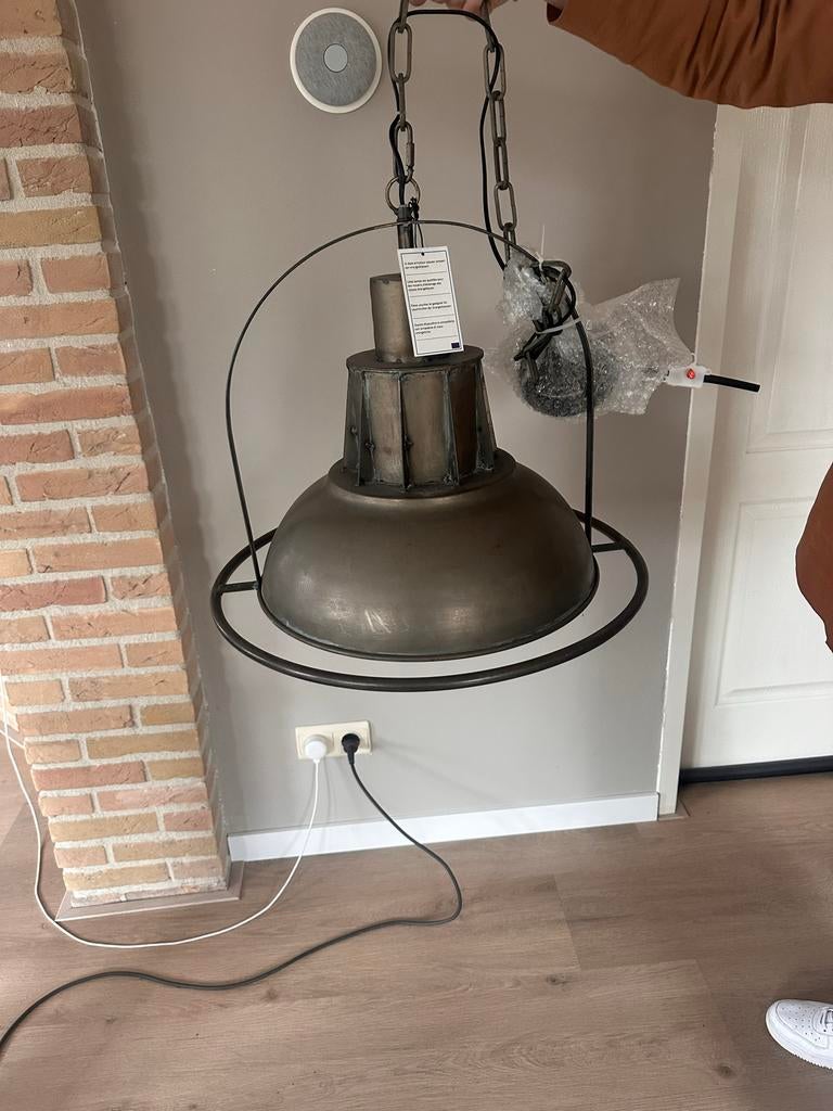 Countryfield Hanglamp - Industriële Stijl, Ophalen of Verzenden, Zo goed als nieuw, Metaal, 50 tot 75 cm