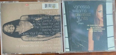 VanessaWilliams/raulMidon/BillyOcean/Pasadenas/AlexanderO’Ne, Overige genres, Ophalen of Verzenden, Album, Promo