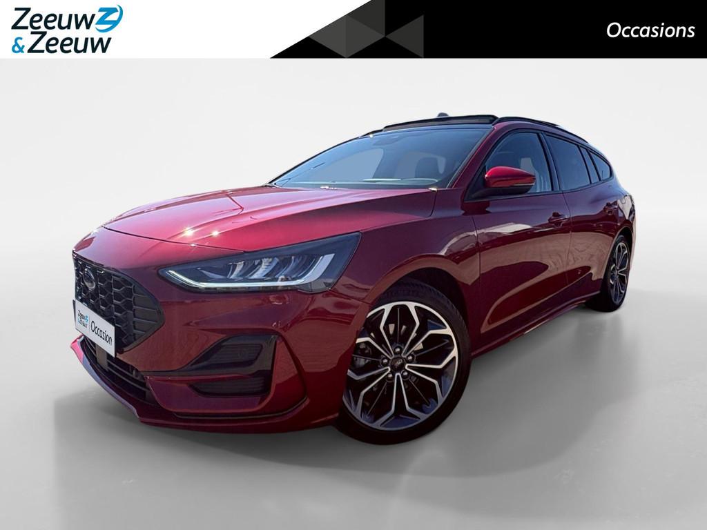 Ford Focus Wagon 1.0 EcoBoost Hybrid ST Line X | Elek glazen, 12 maanden, Gebruikt, Euro 6, Origineel Nederlands