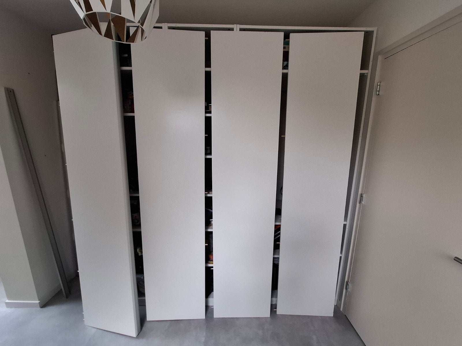 Ikea pax kast deuren, Ophalen, Gebruikt