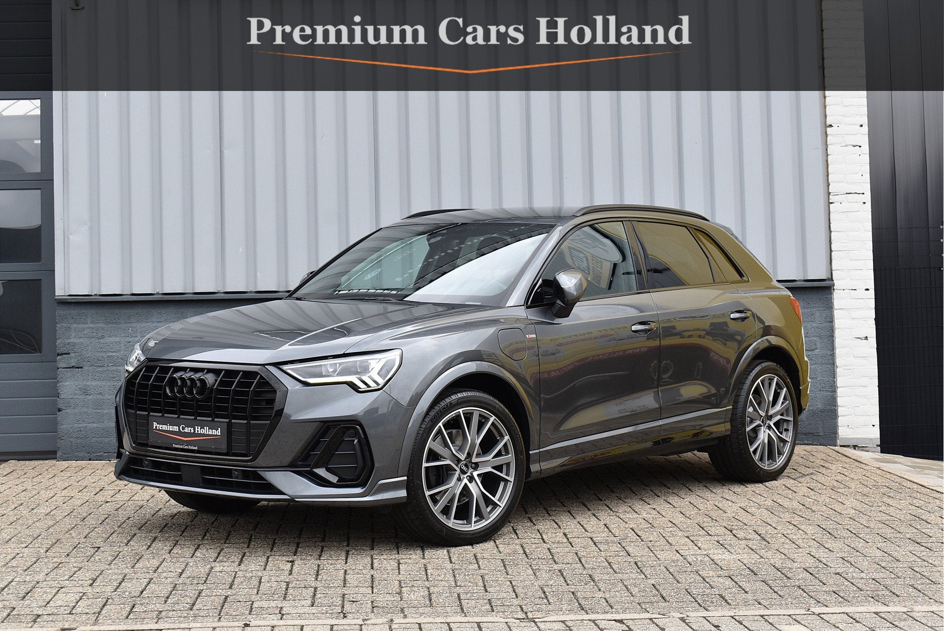 Audi Q3 45 TFSI e S-Line 245 Pk SOH 88% Leder/Stof Navi Came, Auto's, Gebruikt, Leder en Stof, 245 pk, Hybride Elektrisch/Benzine