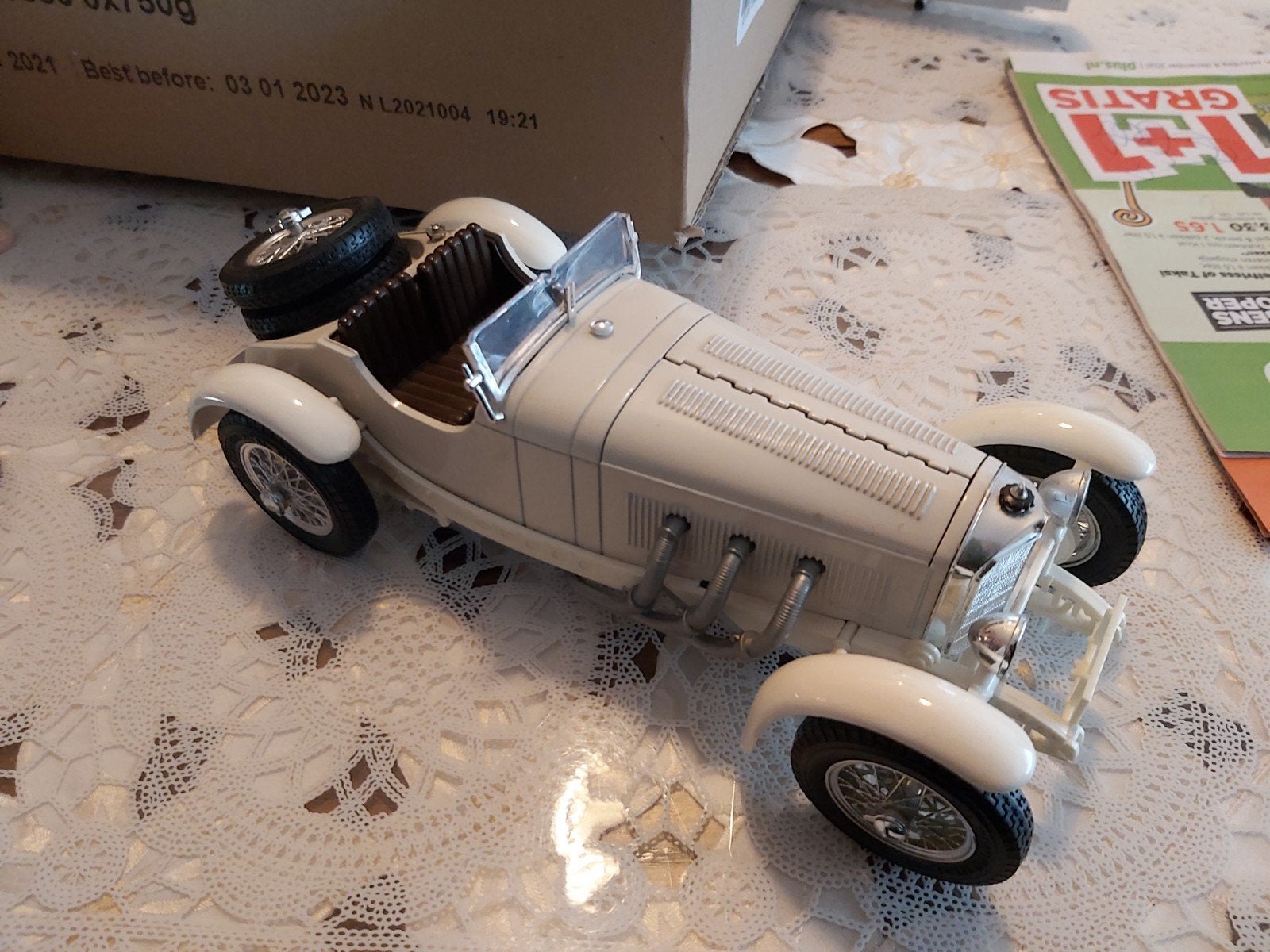 Mercedes Benz SSK 1928., Hobby en Vrije tijd, Modelauto's | 1:18, Ophalen of Verzenden, Zo goed als nieuw, Auto, Overige merken