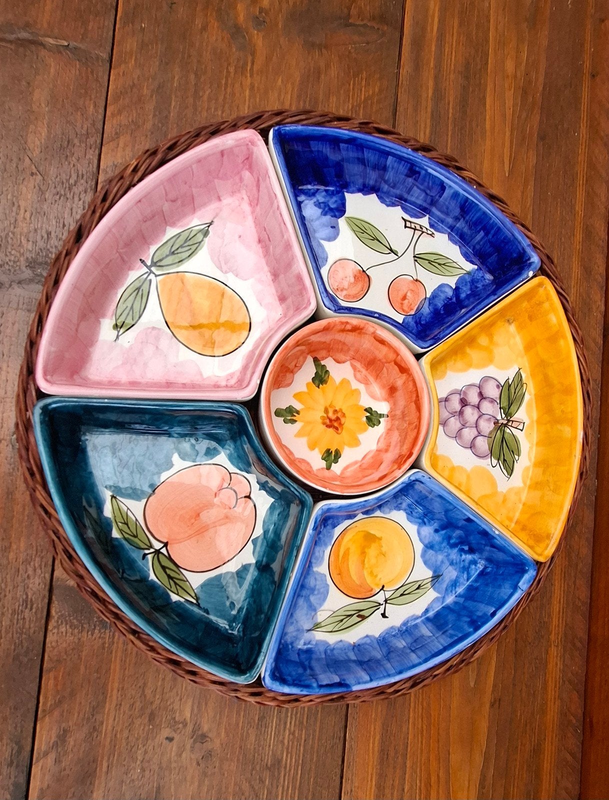 Tapas-schaal, Ophalen