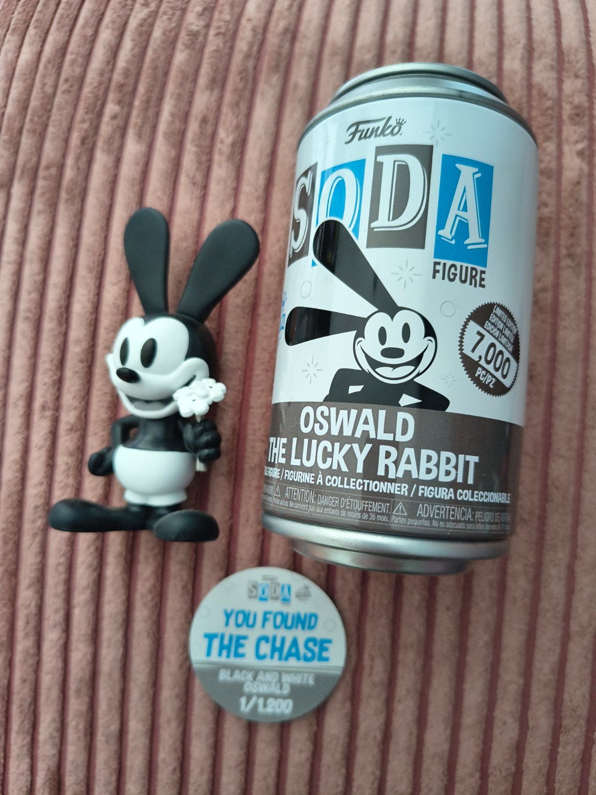 Funko Soda Oswald The Lucky Rabbit Chase Figuur, Ophalen of Verzenden, Nieuw