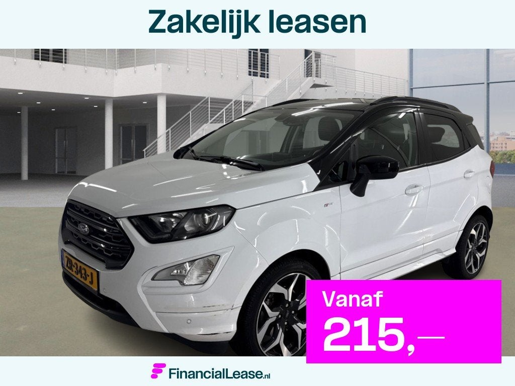 Ford EcoSport 1.0 EcoBoost Titanium, 1263 kg, 125 pk, Gebruikt, Ecosport