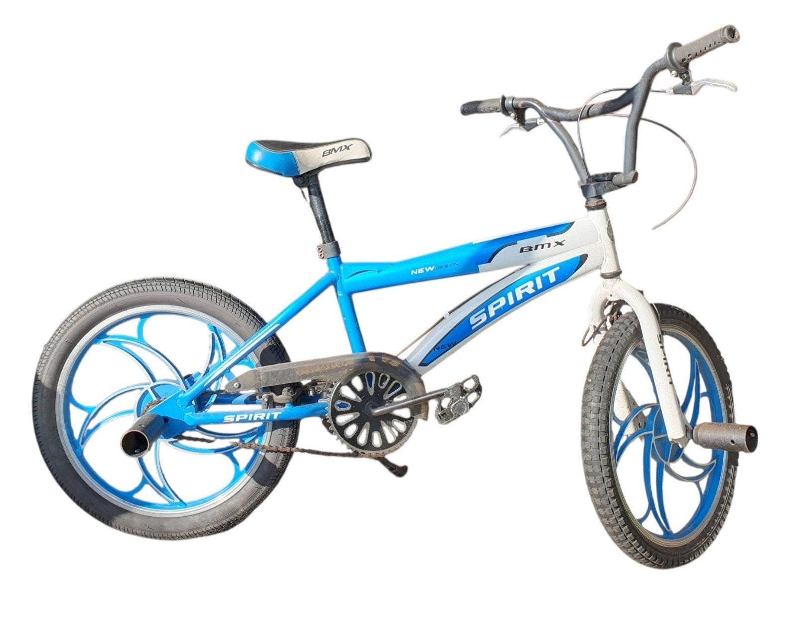 Bmx Spirit 20 Inch Cross Fiets Met Handremmen & Stunt Steps, Fietsen en Brommers, Ophalen, Gebruikt