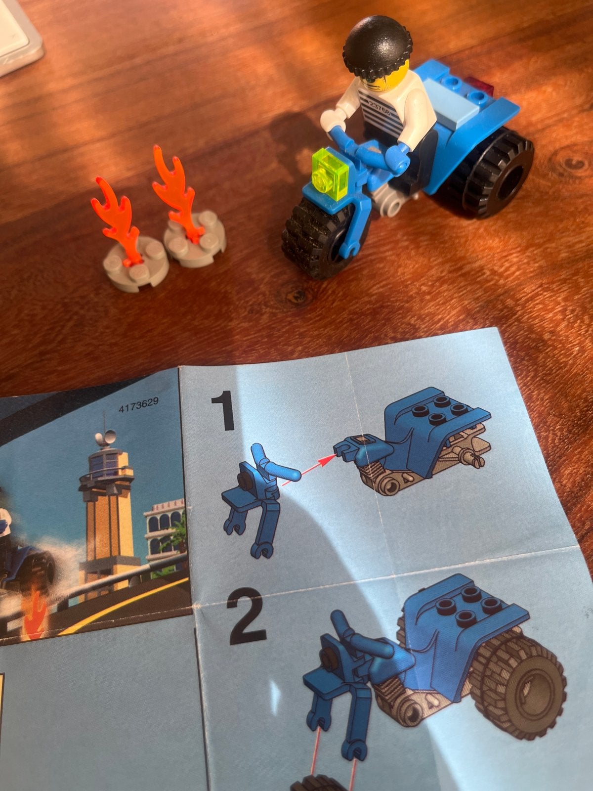 Lego Brickster Trike 6732 uit 2002 met boekje, Ophalen of Verzenden, Gebruikt
