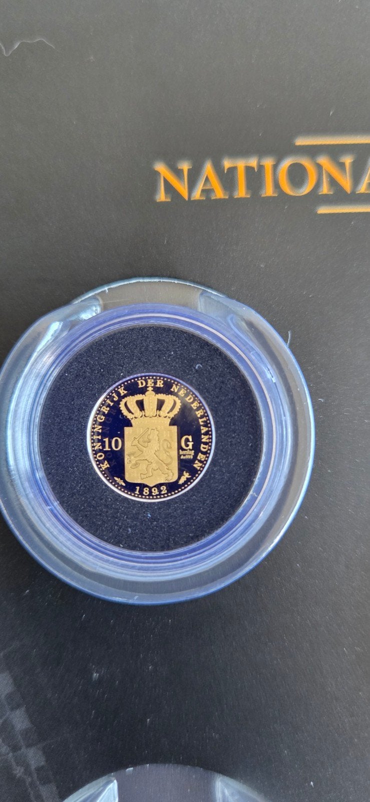 10 gulden wilhelmina 1892 munt, Postzegels en Munten, Edelmetalen en Baren, Ophalen of Verzenden, Goud