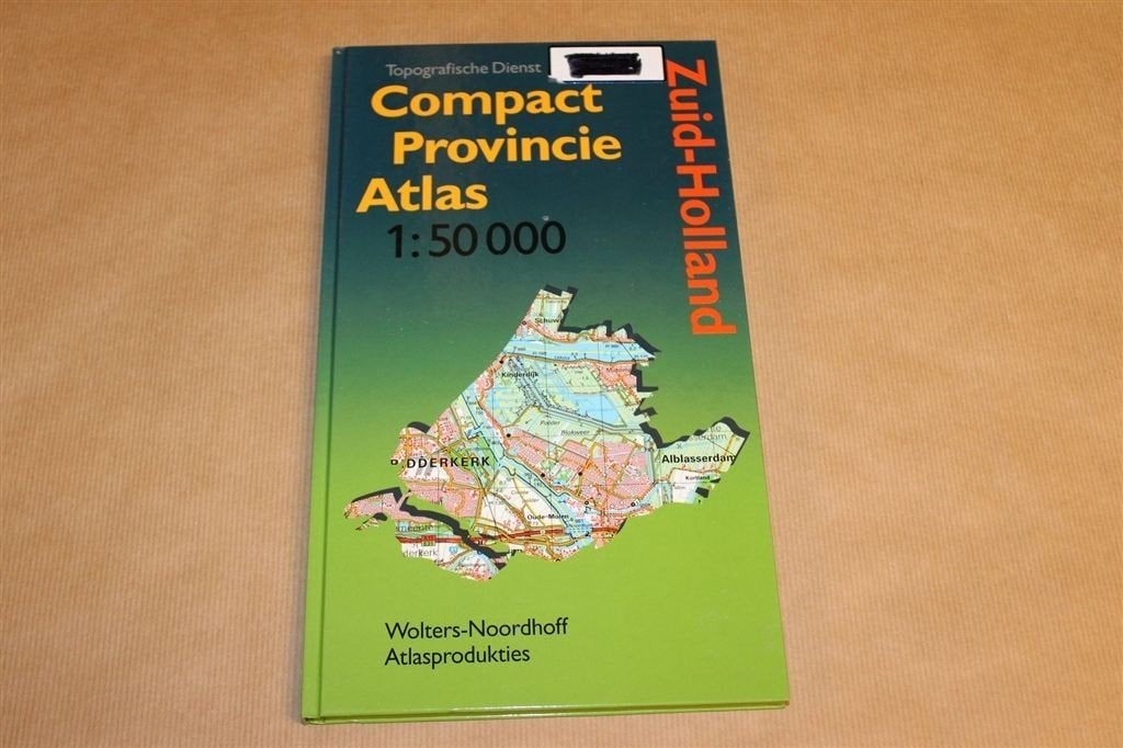 Compact Provincie Atlas — Zuid-Holland 1:50 000 [1997], Ophalen of Verzenden, 1800 tot 2000, Nederland, Landkaart