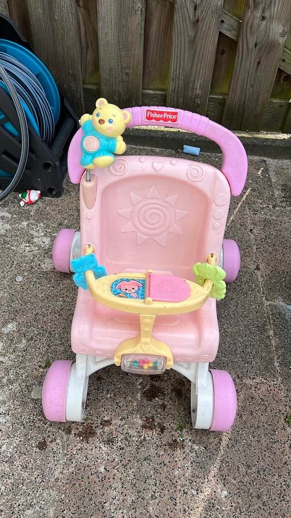 Fisher price wandelwagen, Ophalen, Gebruikt